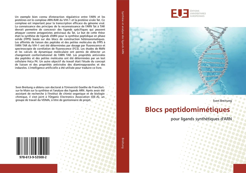 Blocs peptidomimétiques: pour ligands synthétiques d'ARN