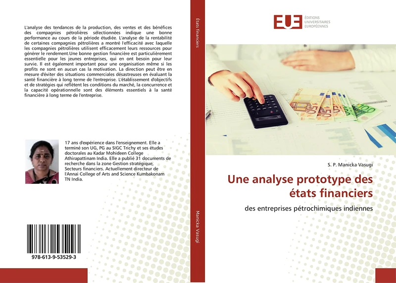 Une analyse prototype des états financiers: des entreprises pétrochimiques indiennes