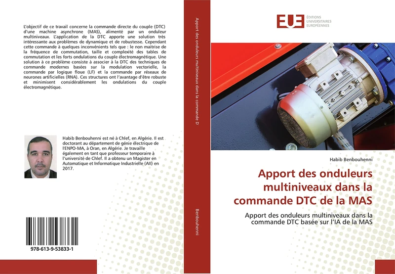 Apport des onduleurs multiniveaux dans la commande DTC de la MAS: Apport des onduleurs multiniveaux dans la commande DTC basée sur l’IA de la MAS - Image 1