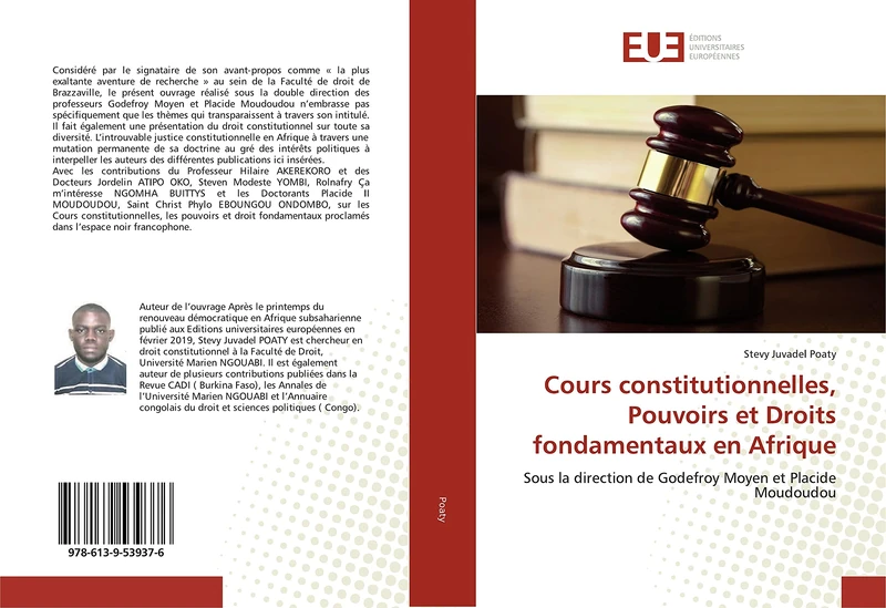 Cours constitutionnelles, Pouvoirs et Droits fondamentaux en Afrique: Sous la direction de Godefroy Moyen et Placide Moudoudou