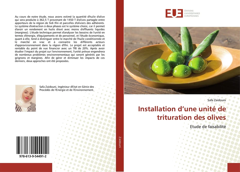 Installation d’une unité de trituration des olives: Etude de faisabilité - Image 1