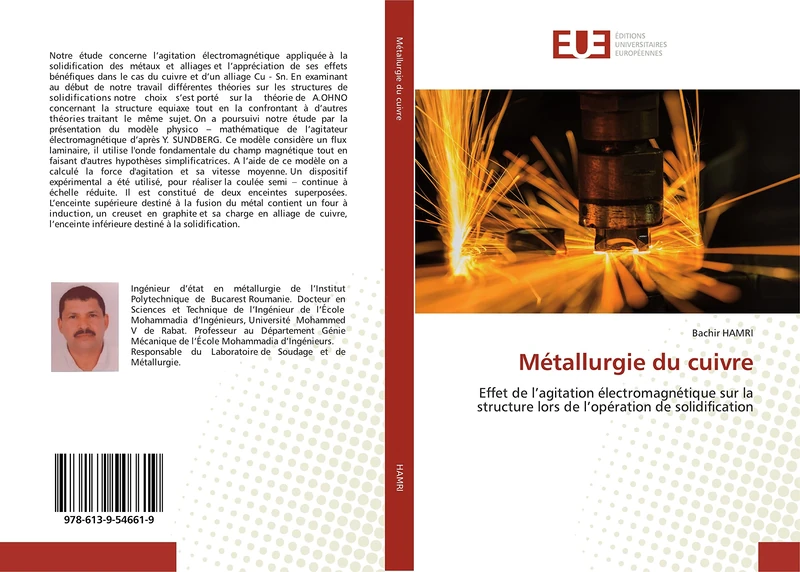 Métallurgie du cuivre: Effet de l’agitation électromagnétique sur la structure lors de l’opération de solidification