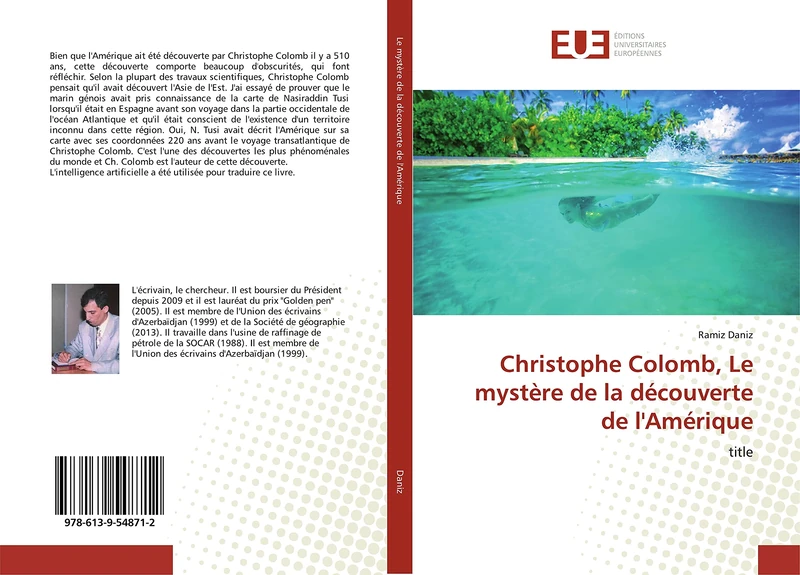 Christophe Colomb, Le mystère de la découverte de l'Amérique: title