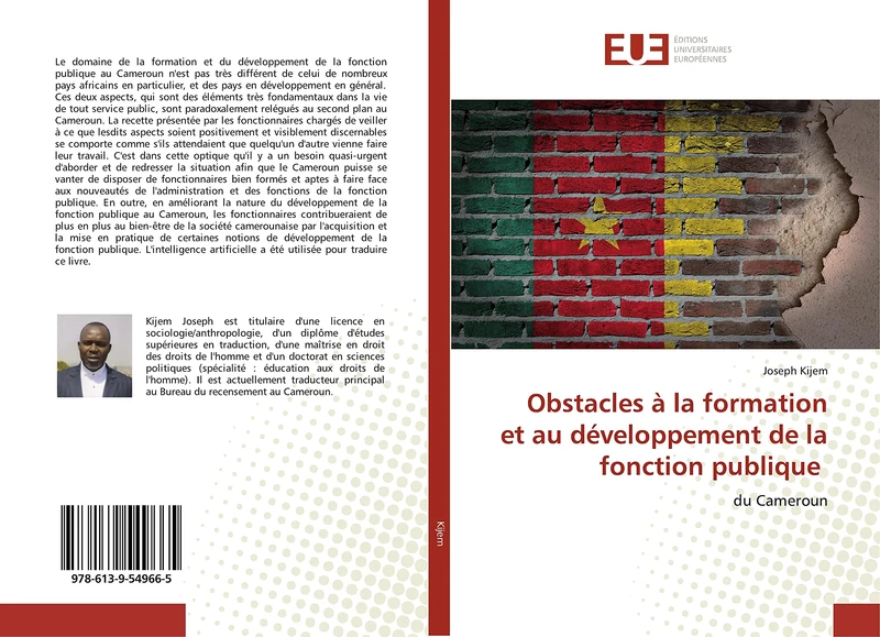 Obstacles à la formation et au développement de la fonction publique: du Cameroun