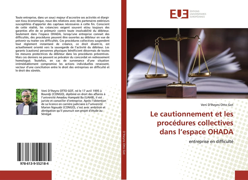 Le cautionnement et les procédures collectives dans l’espace OHADA: entreprise en difficulté