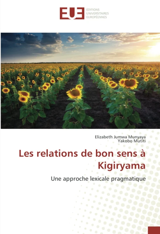 Les relations de bon sens à Kigiryama: Une approche lexicale pragmatique