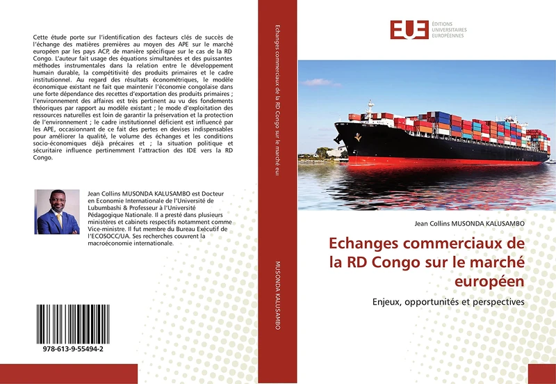 Echanges commerciaux de la RD Congo sur le marché européen: Enjeux, opportunités et perspectives