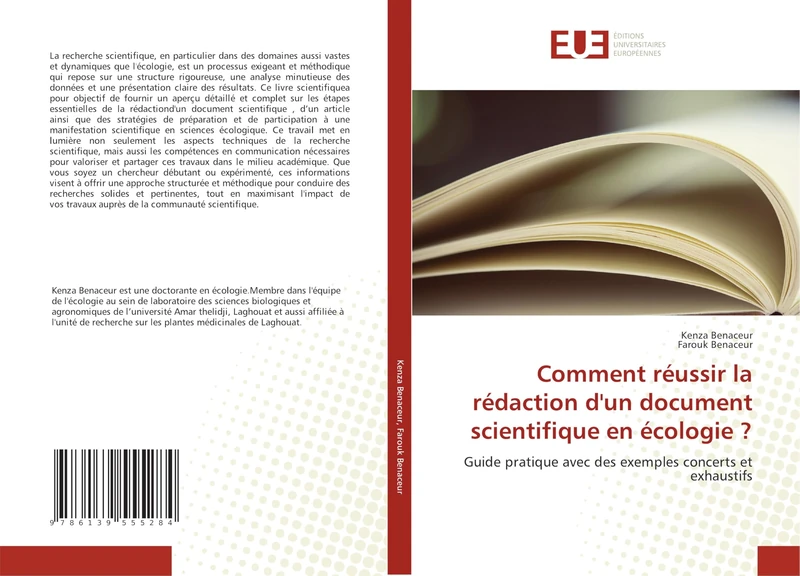 Comment réussir la rédaction d'un document scientifique en écologie ?: Guide pratique avec des exemples concerts et exhaustifs - Image 1