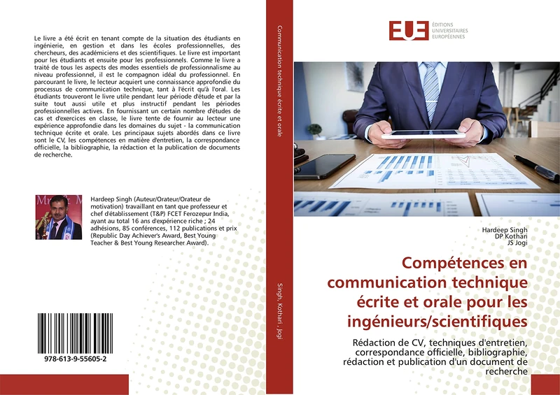 Compétences en communication technique écrite et orale pour les ingénieurs/scientifiques: Rédaction de CV, techniques d'entretien, correspondance officielle, bibliographie - Image 1