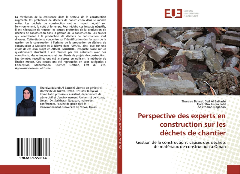 Perspective des experts en construction sur les déchets de chantier: Gestion de la construction : causes des déchets de matériaux de construction à Oman - Image 1