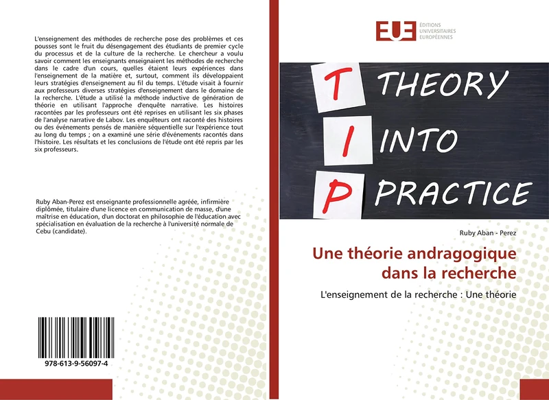 Une théorie andragogique dans la recherche: L'enseignement de la recherche : Une théorie