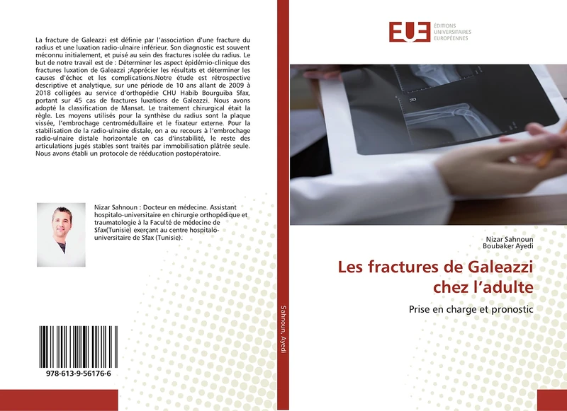 Les fractures de Galeazzi chez l’adulte: Prise en charge et pronostic
