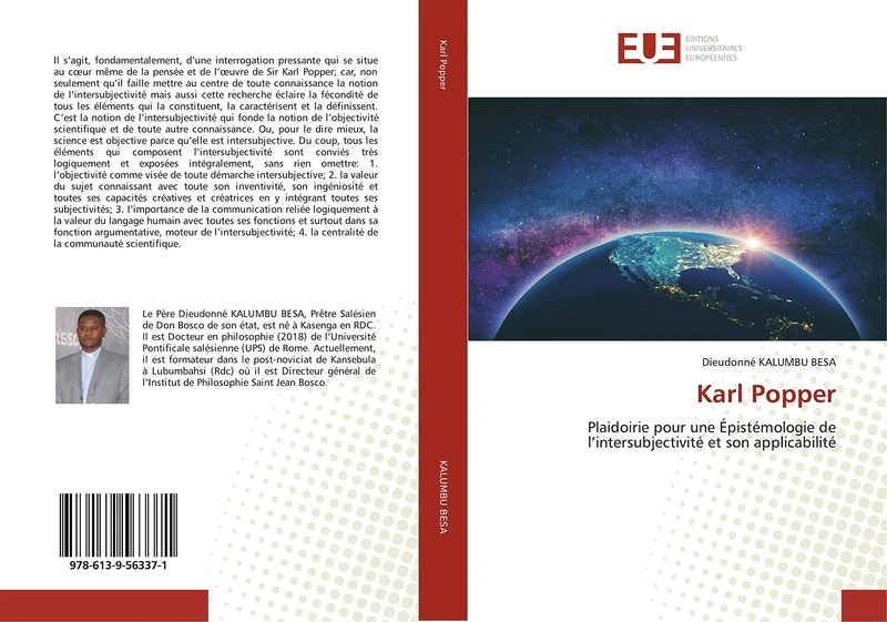 Karl Popper: Plaidoirie pour une Épistémologie de l’intersubjectivité et son applicabilité