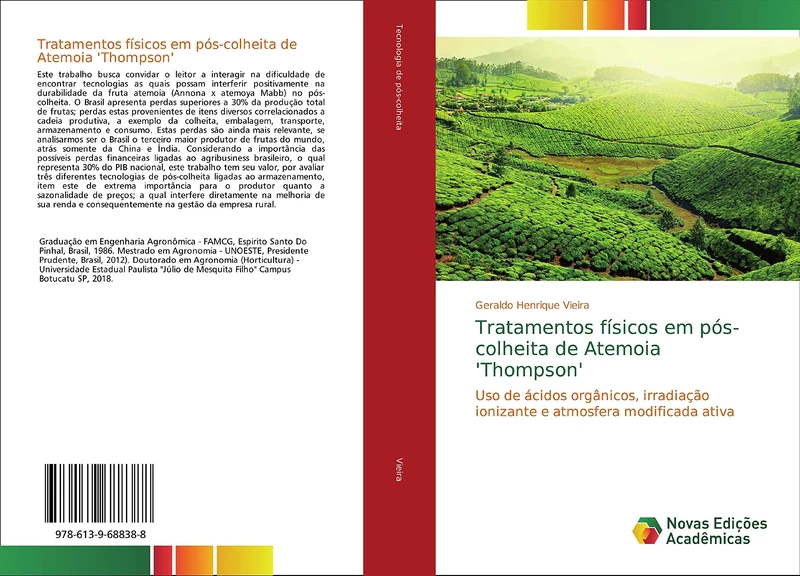Tratamentos físicos em pós-colheita de Atemoia 'Thompson': Uso de ácidos orgânicos, irradiação ionizante e atmosfera modificada ativa - Image 1