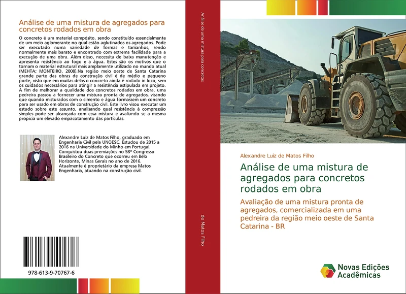 Análise de uma mistura de agregados para concretos rodados em obra: Avaliação de uma mistura pronta de agregados, comercializada em uma pedreira da região meio oeste de Santa Catarina - BR