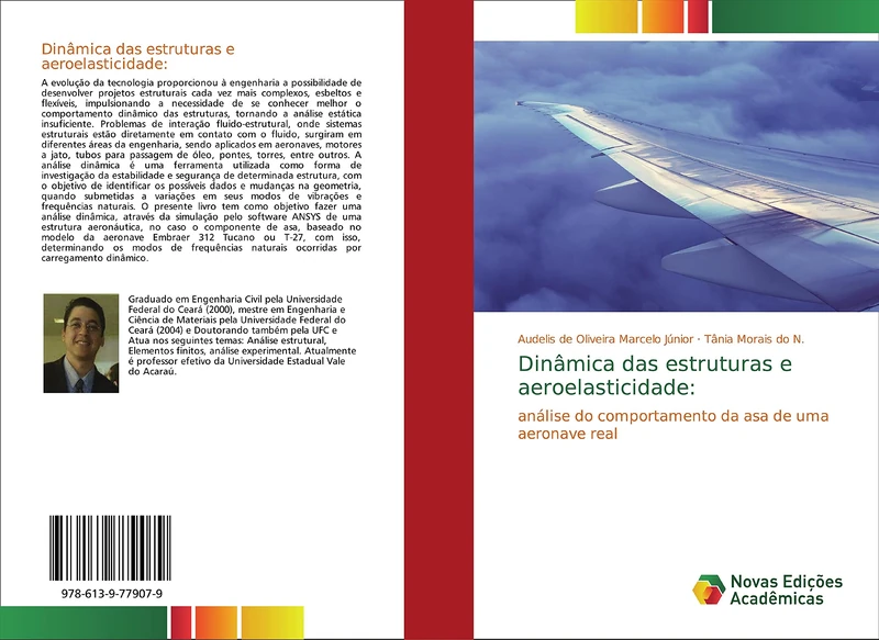 Dinâmica das estruturas e aeroelasticidade:: análise do comportamento da asa de uma aeronave real