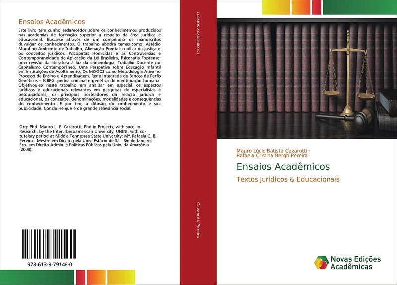 Ensaios Acadêmicos: Textos Jurídicos & Educacionais