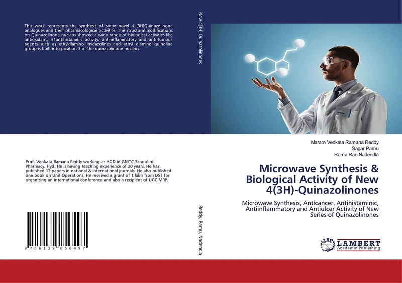 Microwave Synthesis & Biological Activity of New 4(3H)-Quinazolinones: Microwave Synthesis, Anticancer, Antihistaminic, Antiinflammatory and Antiulcer Activity of New Series of Quinazolinones