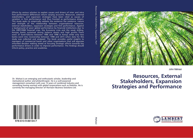 Resources, External Stakeholders, Expansion Strategies and Performance