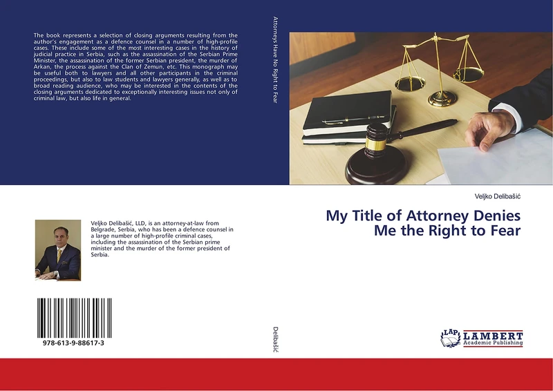 My Title of Attorney Denies Me the Right to Fear