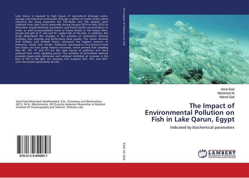 The Impact of Environmental Pollution on Fish in Lake Qarun, Egypt: Indicated by biochemical paramaters