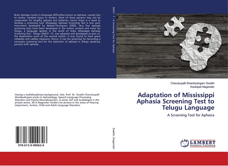 Adaptation of Mississippi Aphasia Screening Test to Telugu Language: A Screening Tool for Aphasia