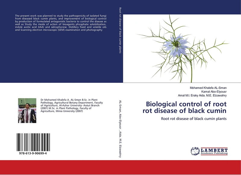 Biological control of root rot disease of black cumin: Root rot disease of black cumin plants