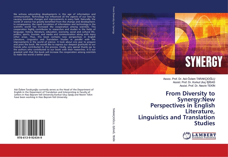 From Diversity to Synergy:New Perspectives in English Literature, Linguistics and Translation Studies