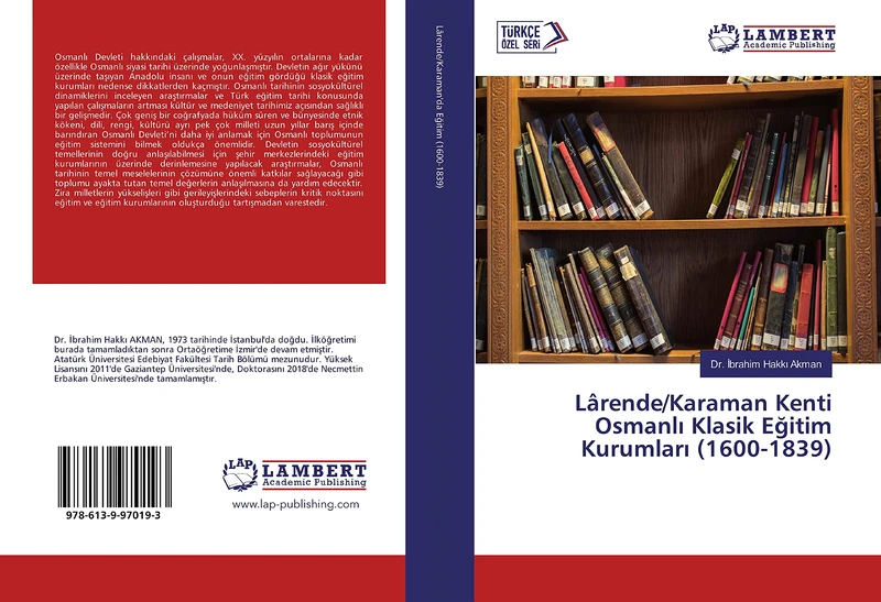 Lârende/Karaman Kenti Osmanlı Klasik Eğitim Kurumları (1600-1839) - Image 1