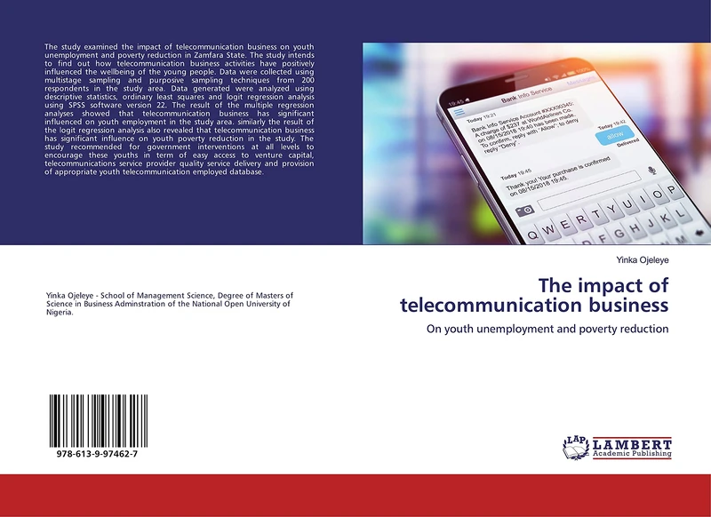 The impact of telecommunication business: On youth unemployment and poverty reduction