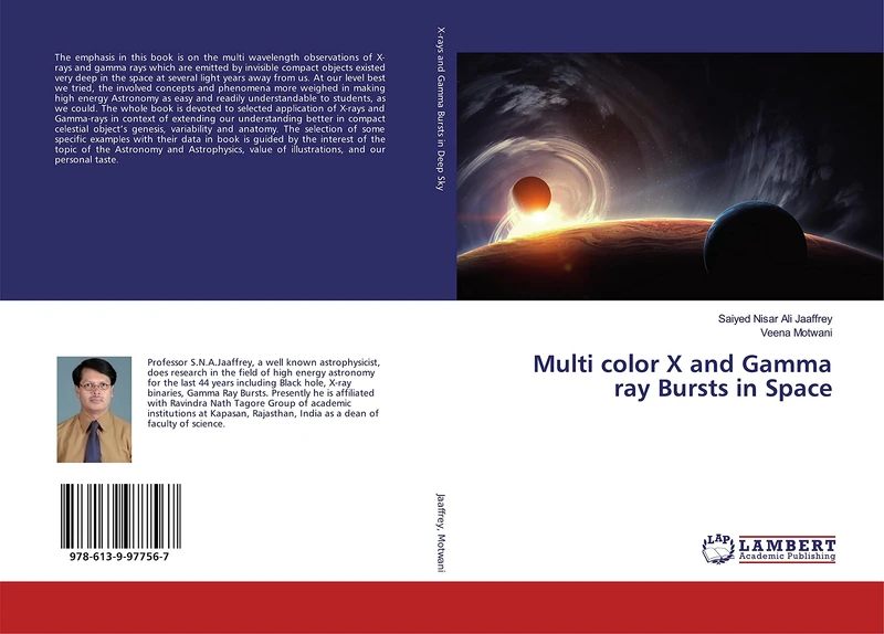 Multi color X and Gamma ray Bursts in Space