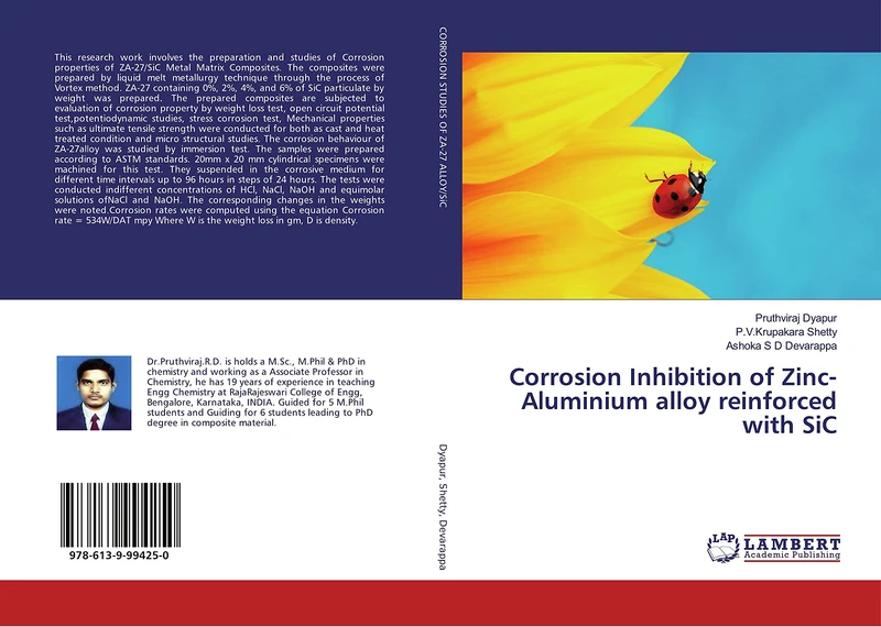 Corrosion Inhibition of Zinc-Aluminium alloy reinforced with SiC