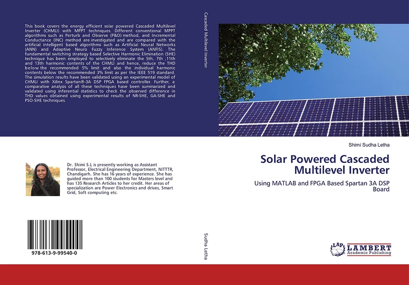 Solar Powered Cascaded Multilevel Inverter: Using MATLAB and FPGA Based Spartan 3A DSP Board