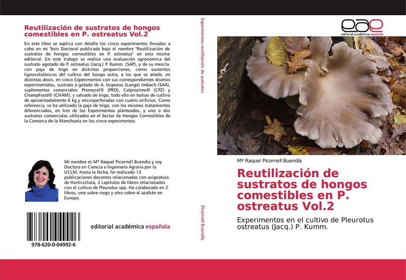Reutilización de sustratos de hongos comestibles en P. ostreatus Vol.2: Experimentos en el cultivo de Pleurotus ostreatus (Jacq.) P. Kumm. - Image 1