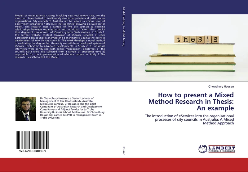 How to present a Mixed Method Research in Thesis: An example: The introduction of eServices into the organisational processes of city councils in Australia: A Mixed Method Approach - Image 1