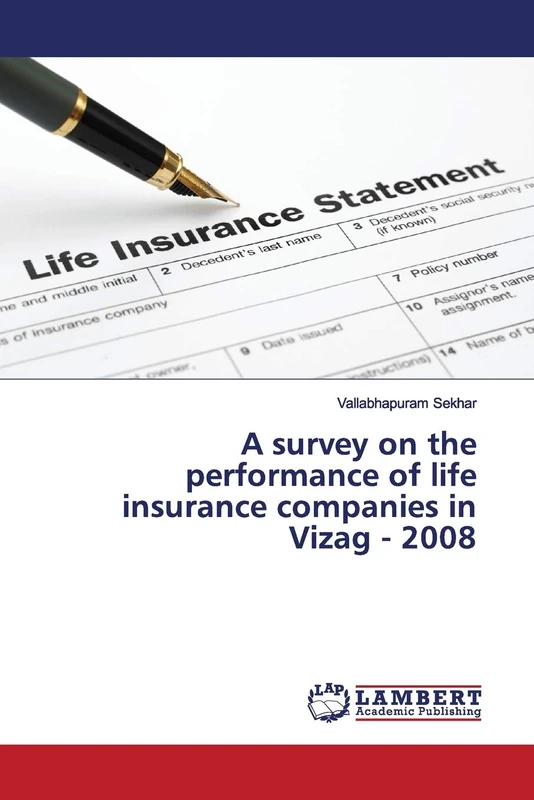 A survey on the performance of life insurance companies in Vizag - 2008