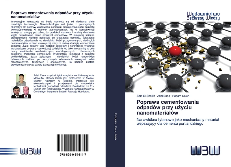 Poprawa cementowania odpadów przy użyciu nanomateriałów: Nanawłókna tytanowe jako mechaniczny materiał ulepszający dla cementu portlandzkiego - Image 1