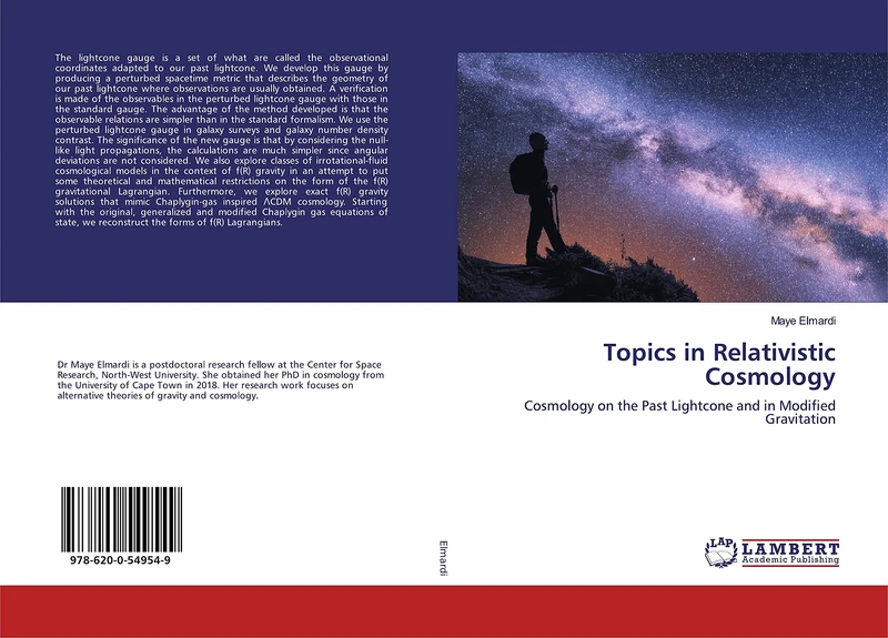 Topics in Relativistic Cosmology: Cosmology on the Past Lightcone and in Modified Gravitation