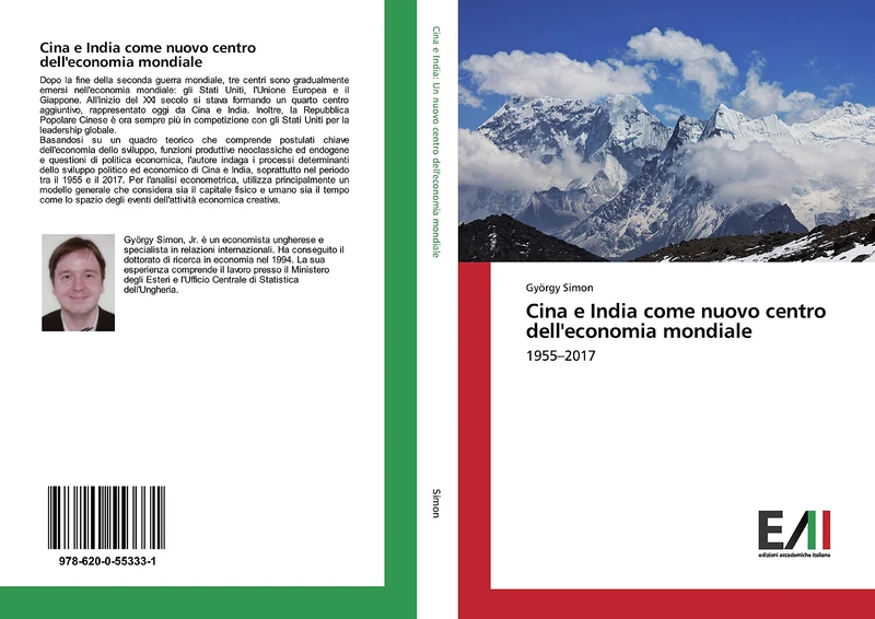 Cina e India come nuovo centro dell'economia mondiale: 1955–2017