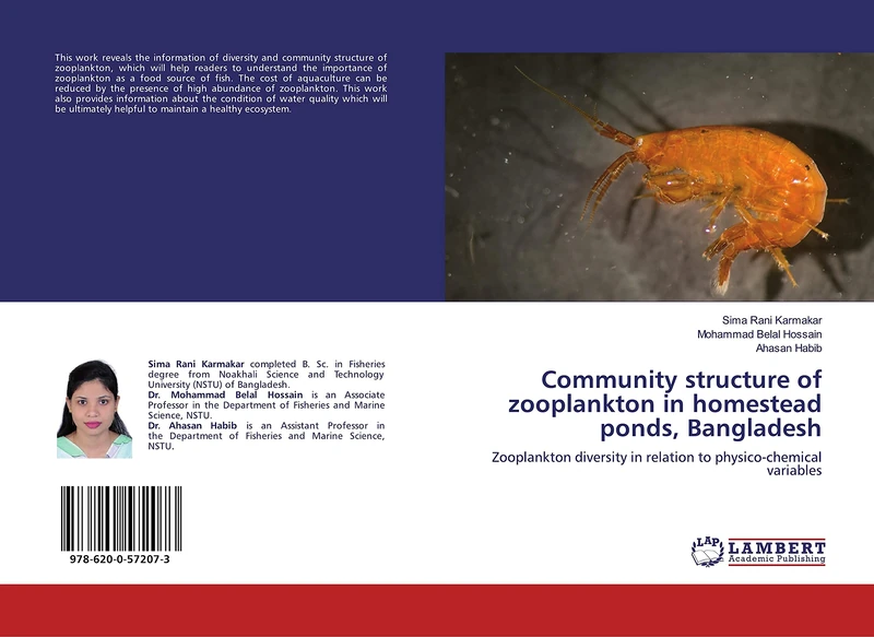 Community structure of zooplankton in homestead ponds, Bangladesh: Zooplankton diversity in relation to physico-chemical variables
