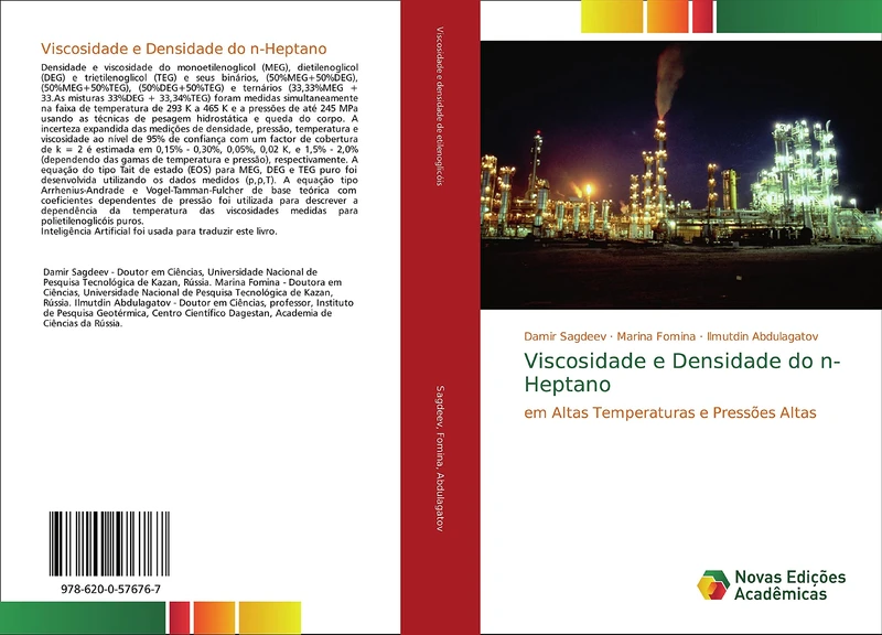 Viscosidade e Densidade do n-Heptano: em Altas Temperaturas e Pressões Altas - Image 1