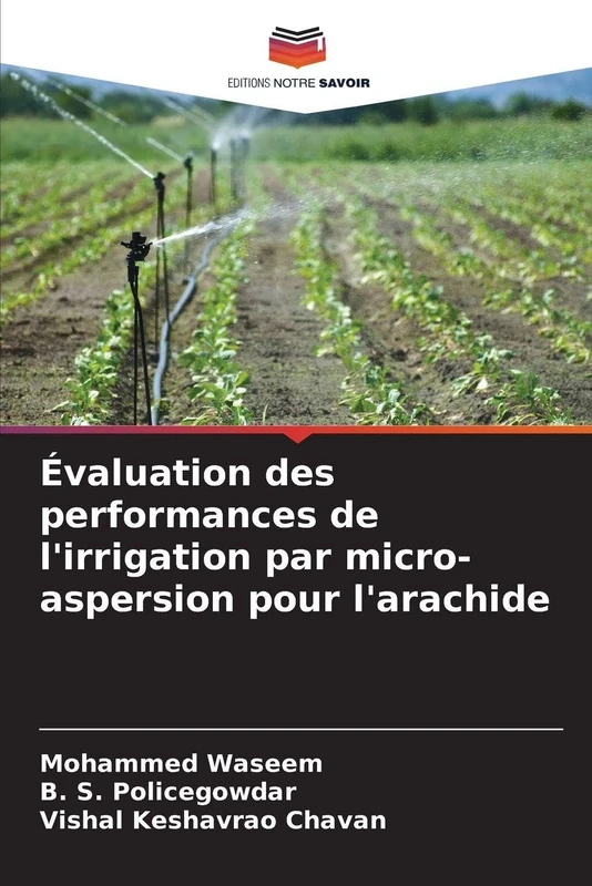Évaluation des performances de l'irrigation par micro-aspersion pour l'arachide