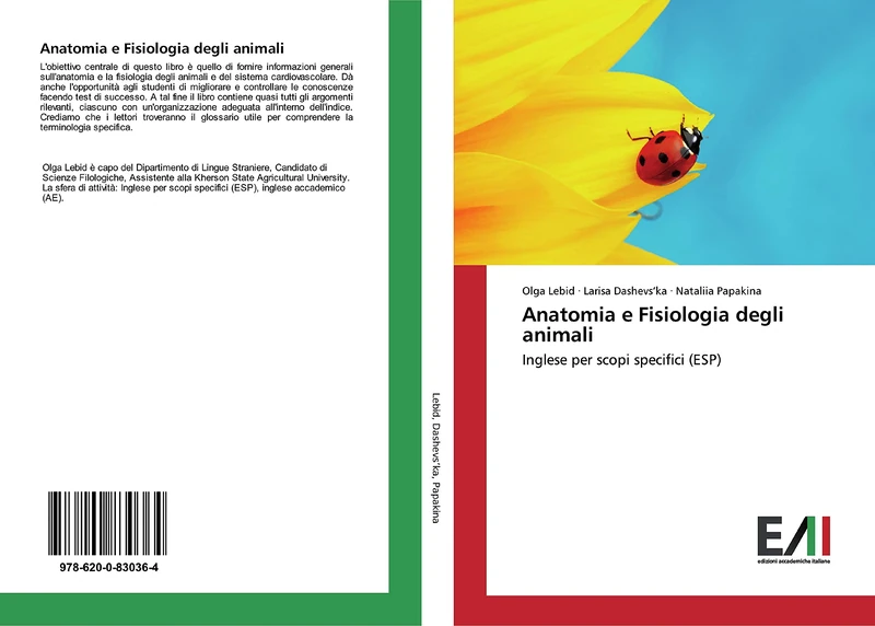 Anatomia e Fisiologia degli animali: Inglese per scopi specifici (ESP)