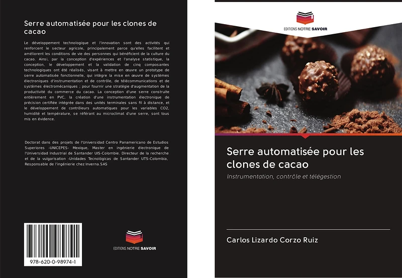 Serre automatisée pour les clones de cacao: Instrumentation, contrôle et télégestion