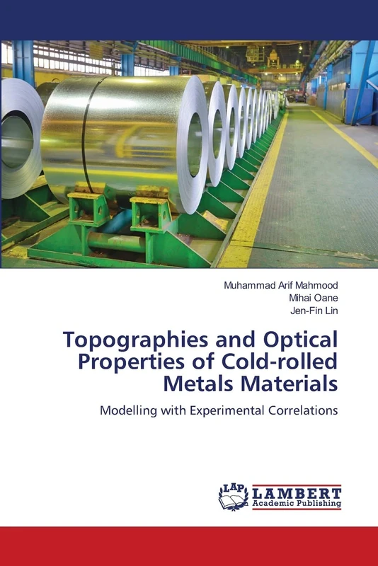 Topographies and Optical Properties of Cold-rolled Metals Materials: Modelling with Experimental Correlations