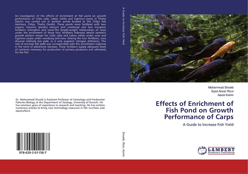 Effects of Enrichment of Fish Pond on Growth Performance of Carps: A Guide to Increase Fish Yield