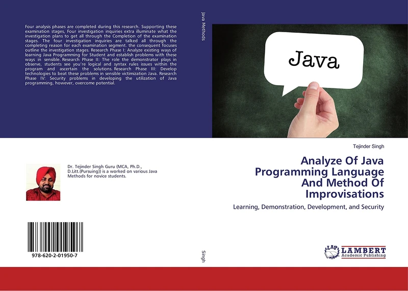 Analyze Of Java Programming Language And Method Of Improvisations: Learning, Demonstration, Development, and Security