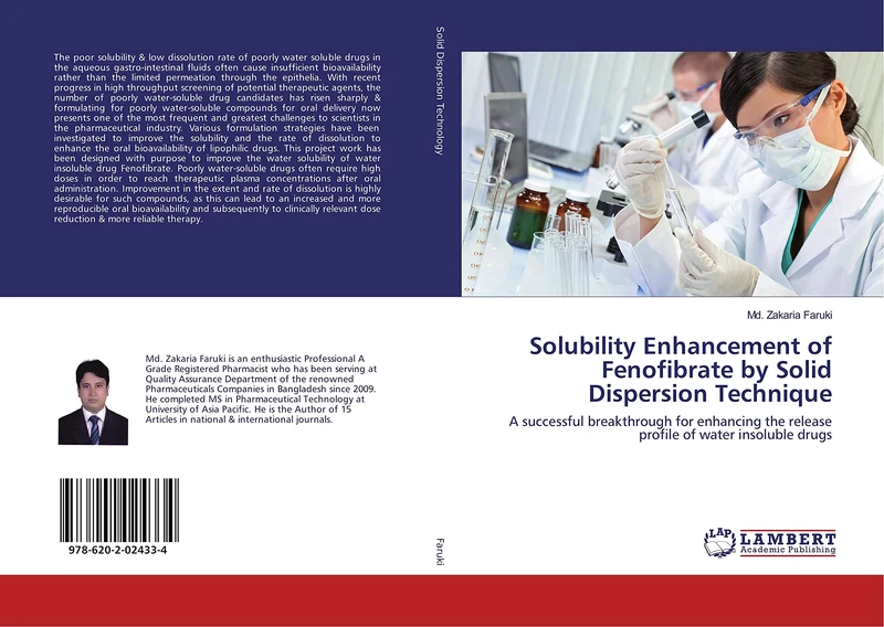 Solubility Enhancement of Fenofibrate by Solid Dispersion Technique: A successful breakthrough for enhancing the release profile of water insoluble drugs