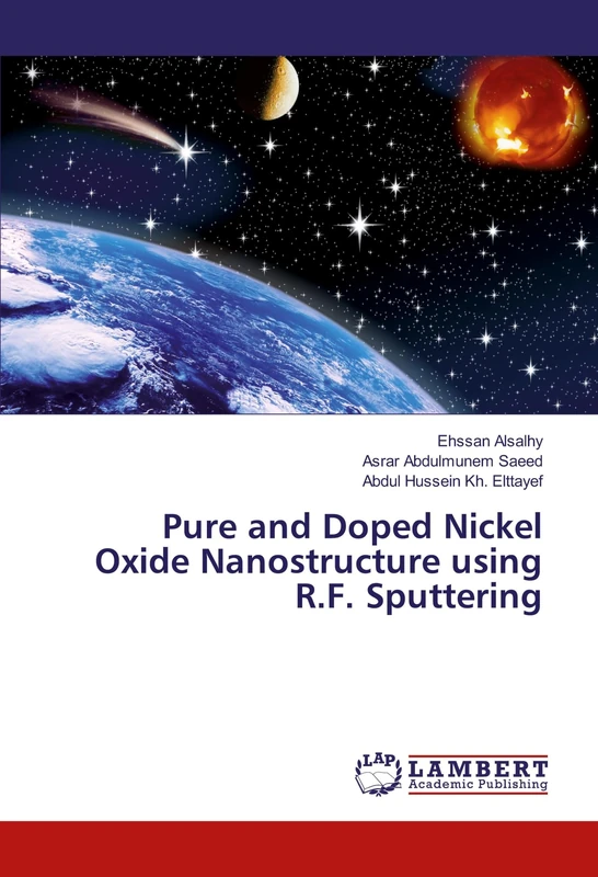 Pure and Doped Nickel Oxide Nanostructure using R.F. Sputtering