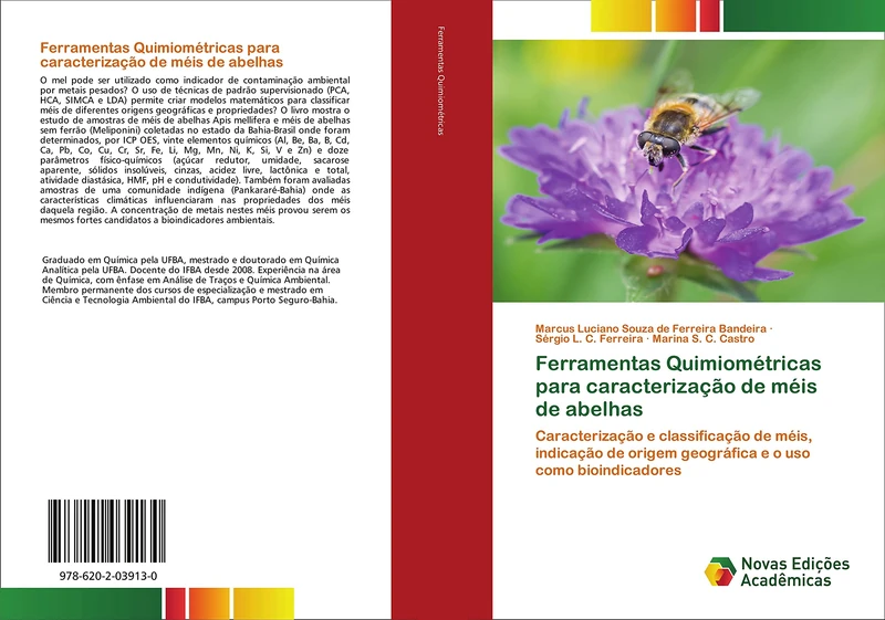 Ferramentas Quimiométricas para caracterização de méis de abelhas: Caracterização e classificação de méis, indicação de origem geográfica e o uso como bioindicadores - Image 1